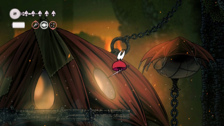 Screenshot aus Hollow Knight Silksong