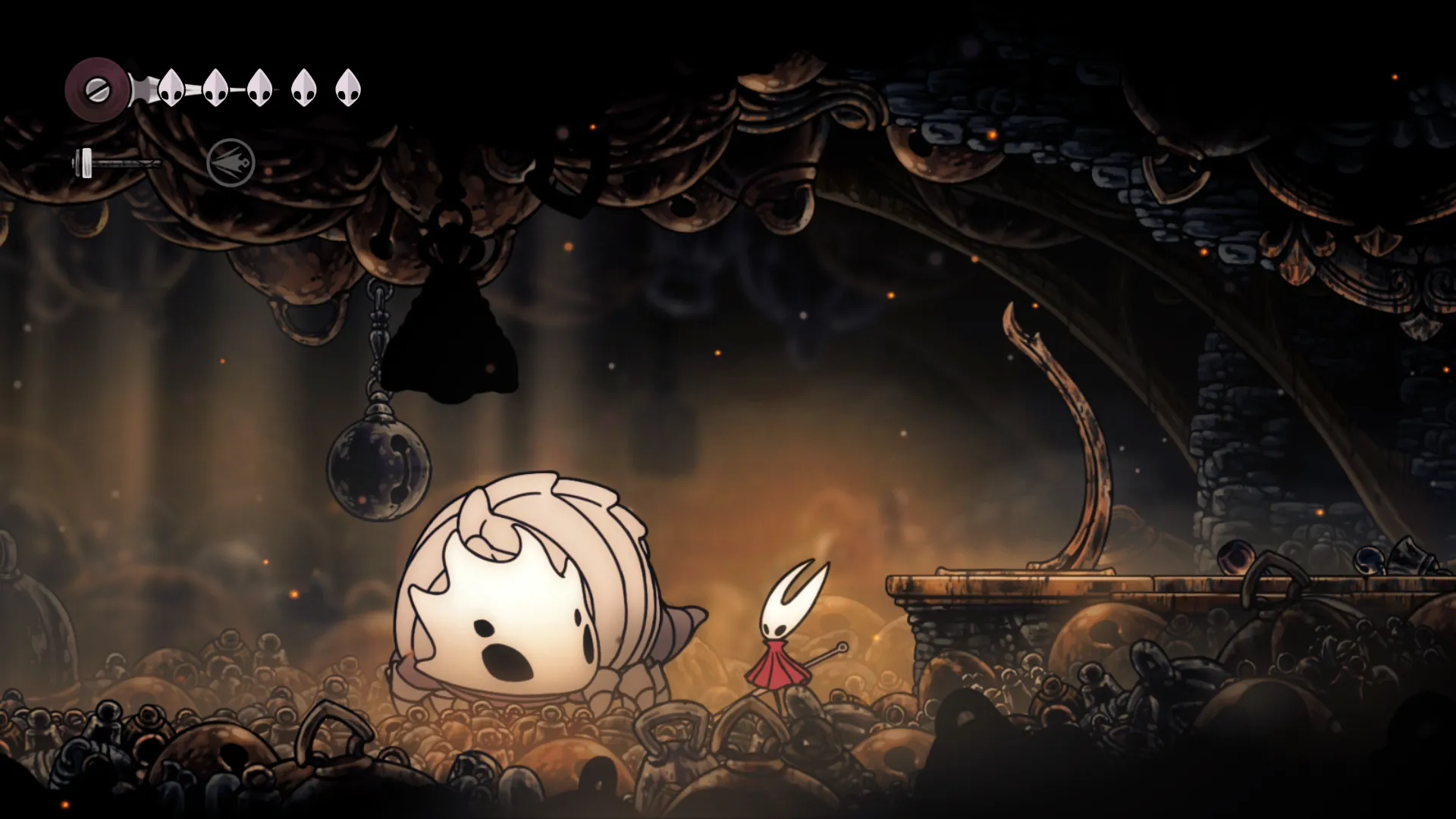 Screenshot aus Hollow Knight Silksong